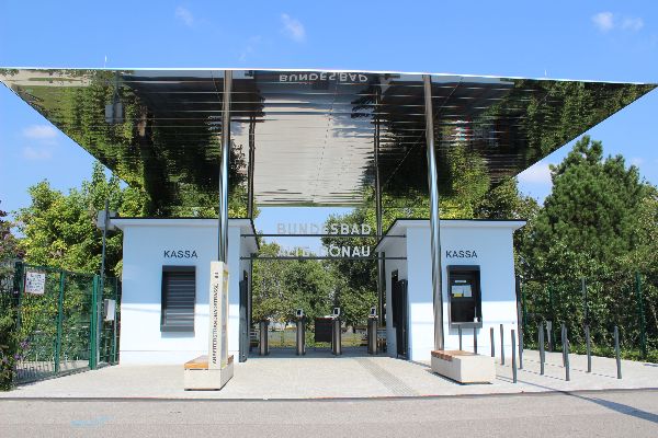 Bundesbad Alte Donau - Eingang