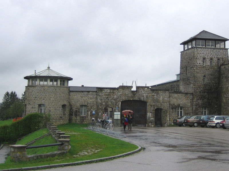 Konzentrationslager Mauthausen Eingang