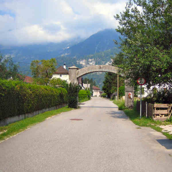 Ebensee Concentration Camp Entrance