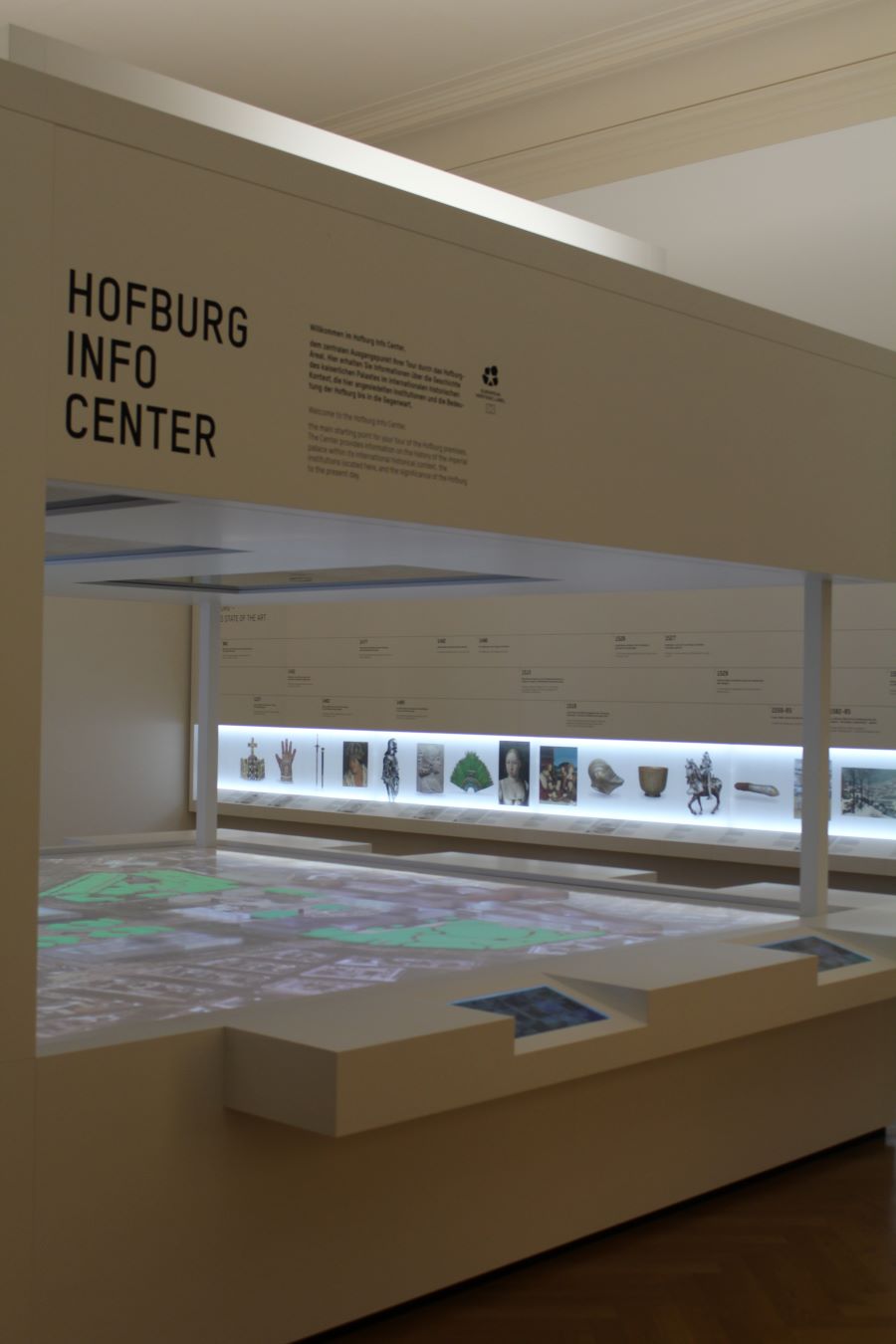 Hofburg Info Center Planansicht