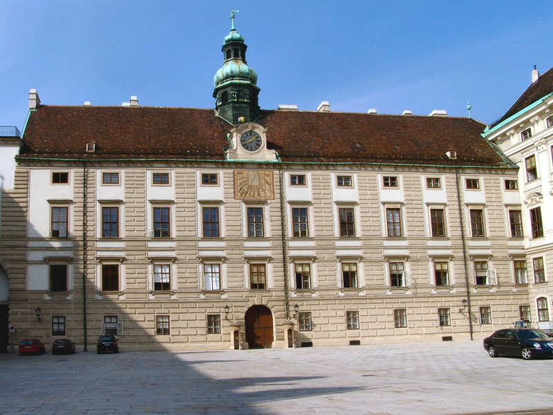 Amalienburg Seite Hofburg Wien