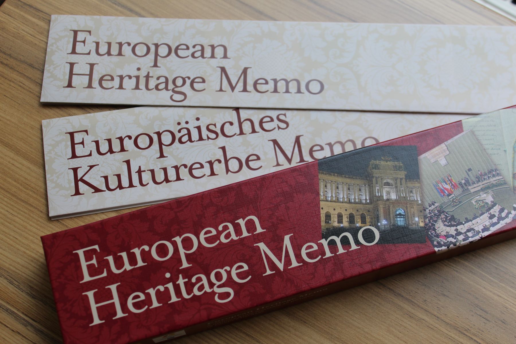 Memo-Spiel European Heritage Memo/Europäisches Kurlturerbe Memo